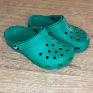Size 13(child) Deep Green Crocs